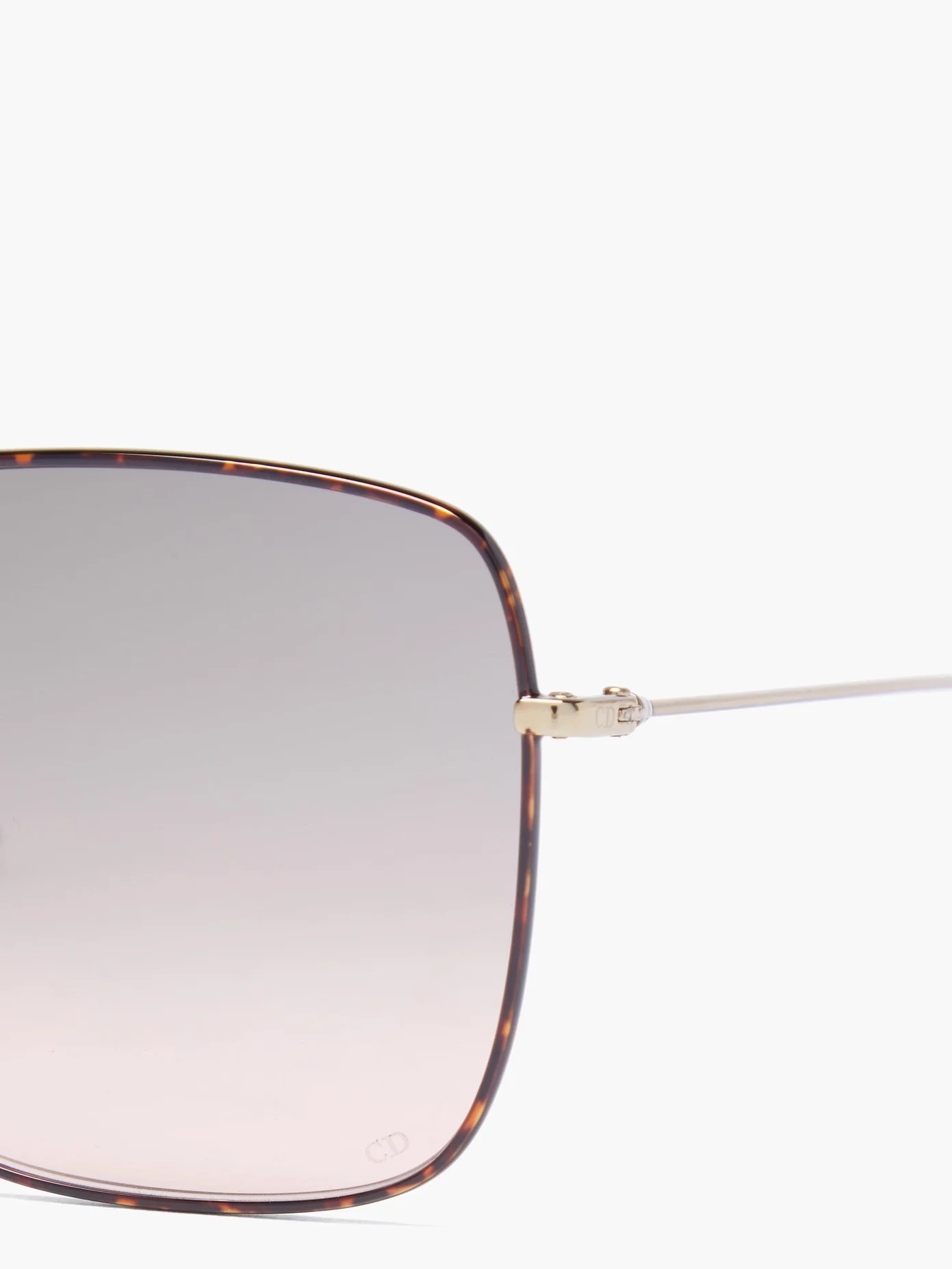 DiorStellaire square tortoiseshell sunglasses - 2