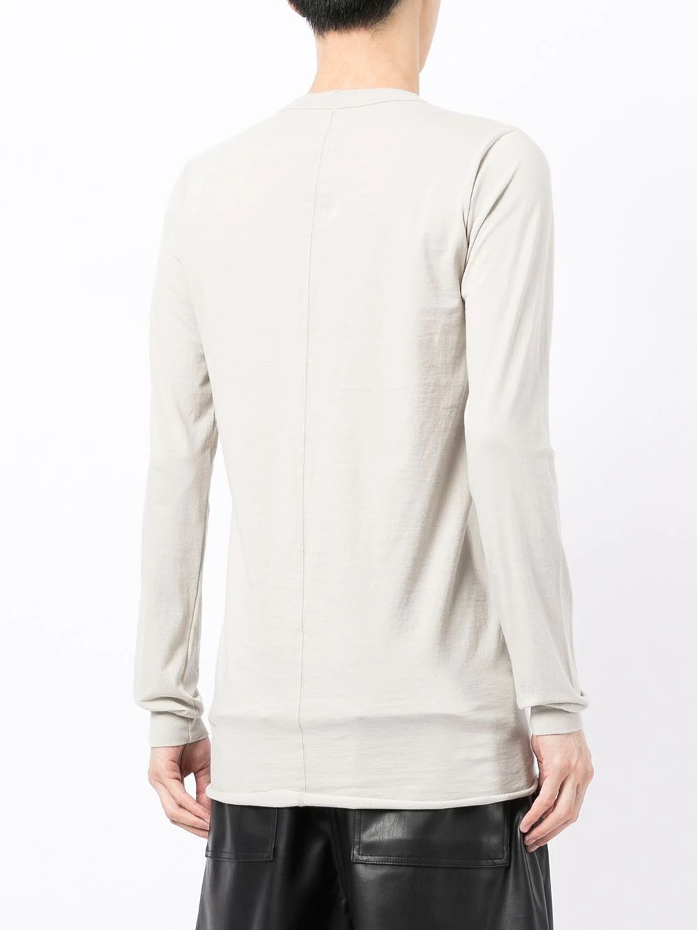 long-sleeve cotton T-shirt - 4