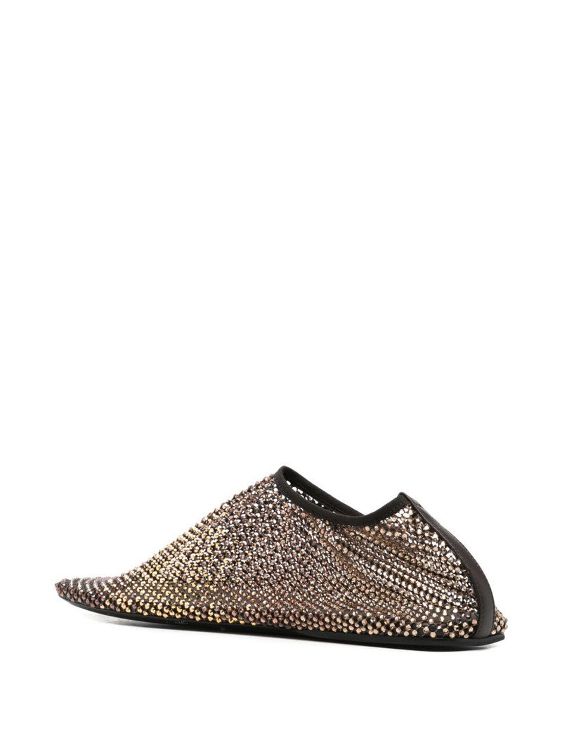 Minette ombré crystal ballet flats 3