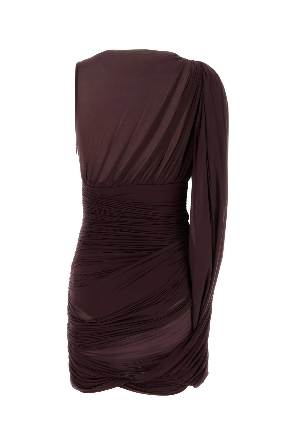 Magda Butrym Women Grape Stretch Tulle Dress - 2