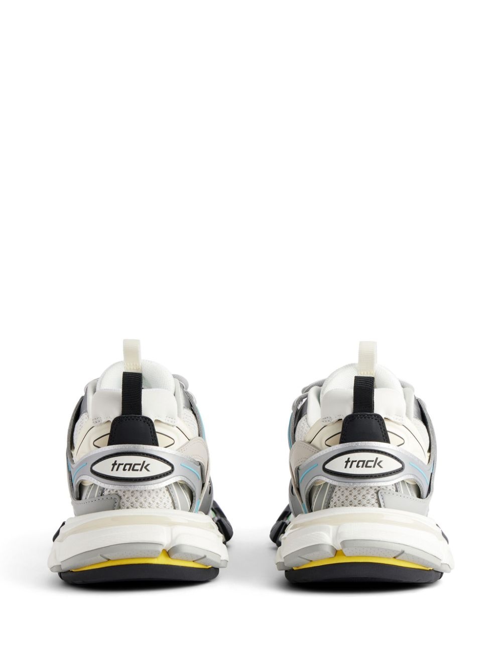 Track panelled-design sneakers - 3