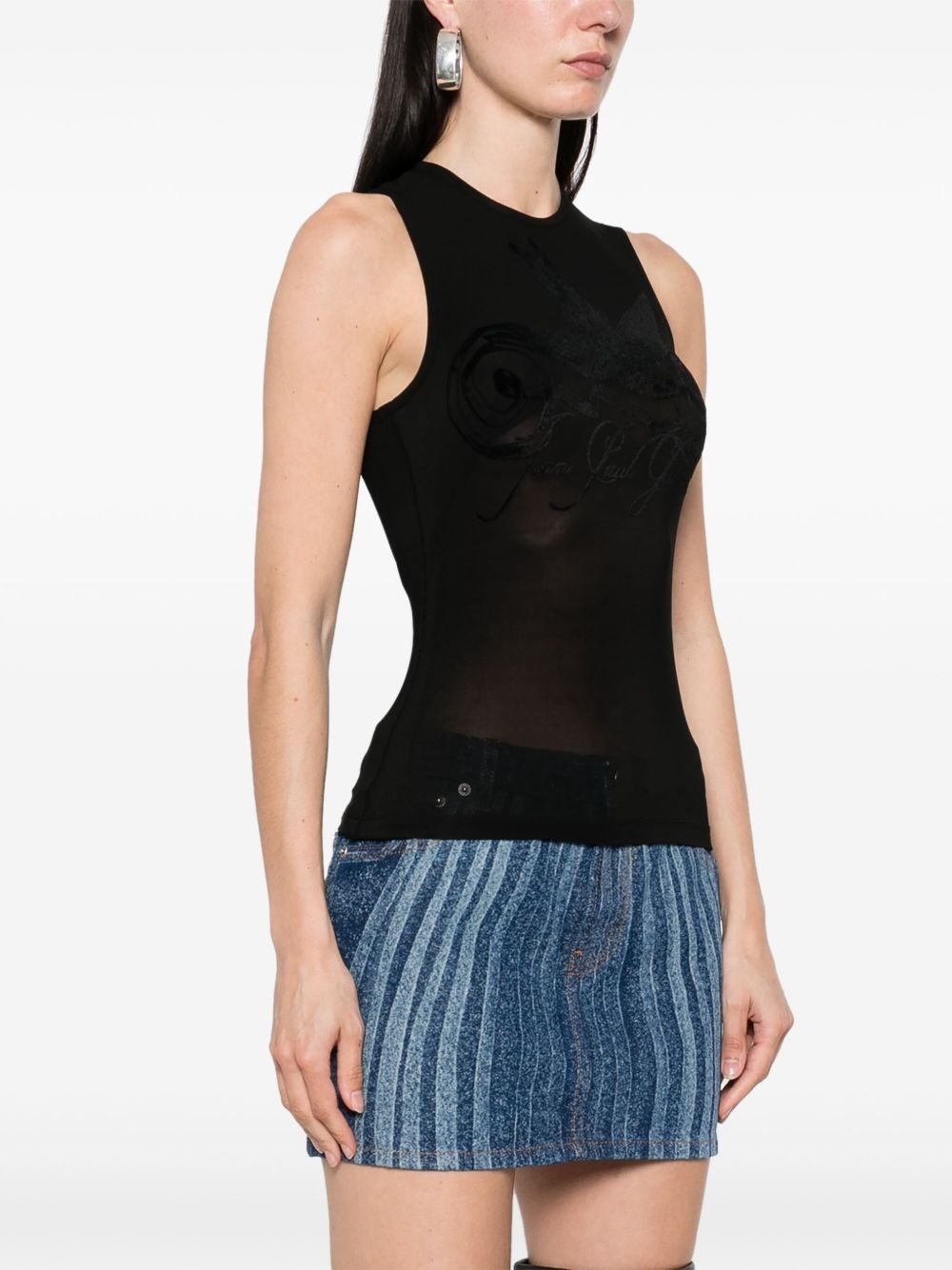 flocked-logo top - 3