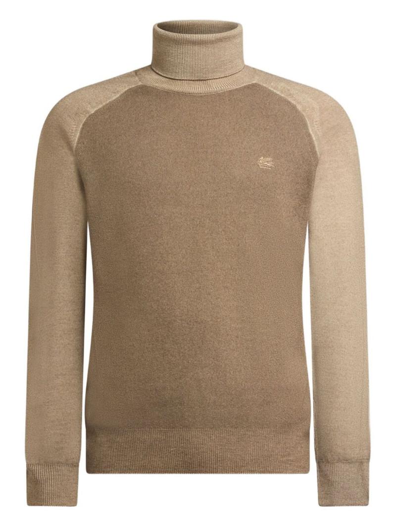 Pegaso logo turtleneck sweater 1