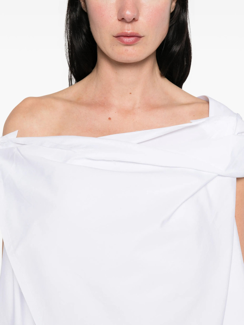 NICCOLÒ PASQUALETTI Niccolò Pasqualetti Draped Asymmetric Top outlook
