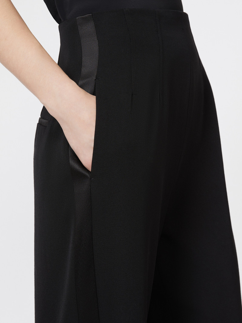 SATIRA Gabardine wool trousers 5
