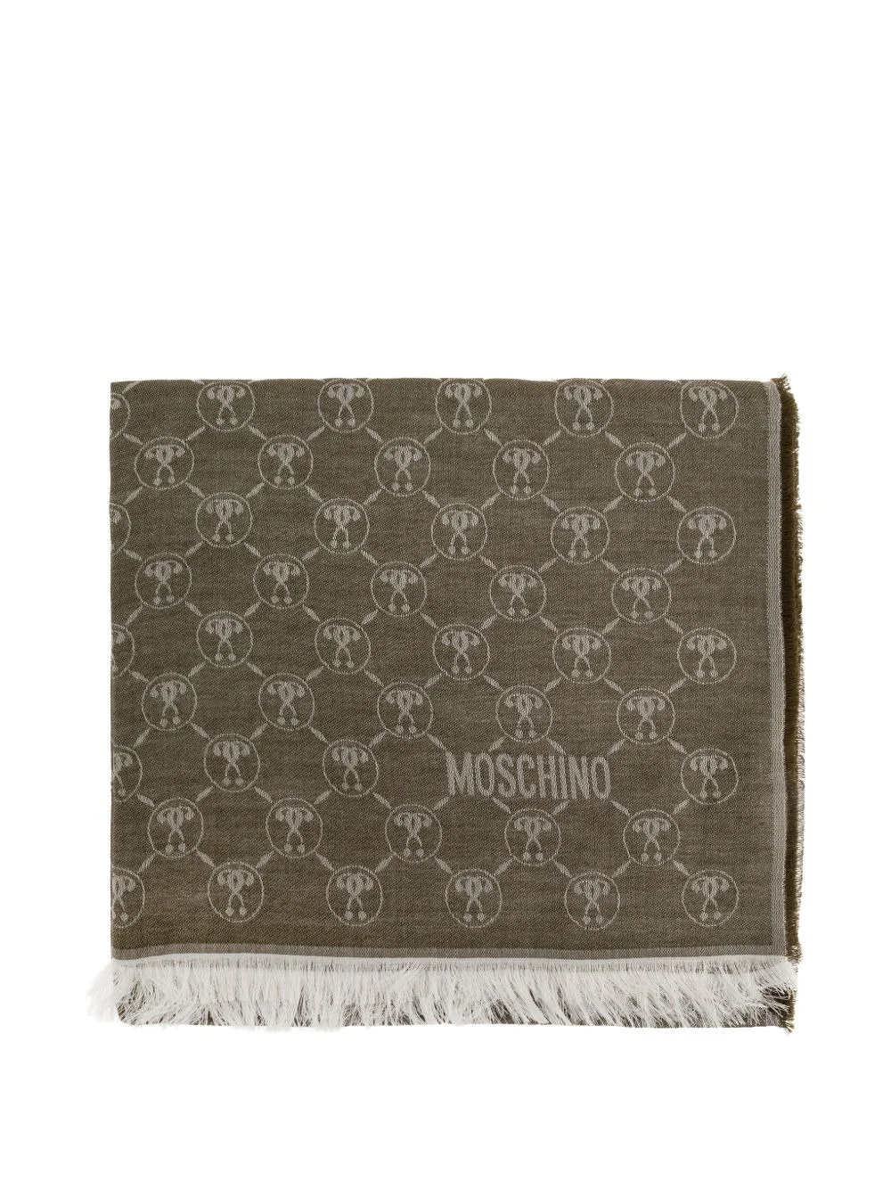 logo-graphic scarf - 1