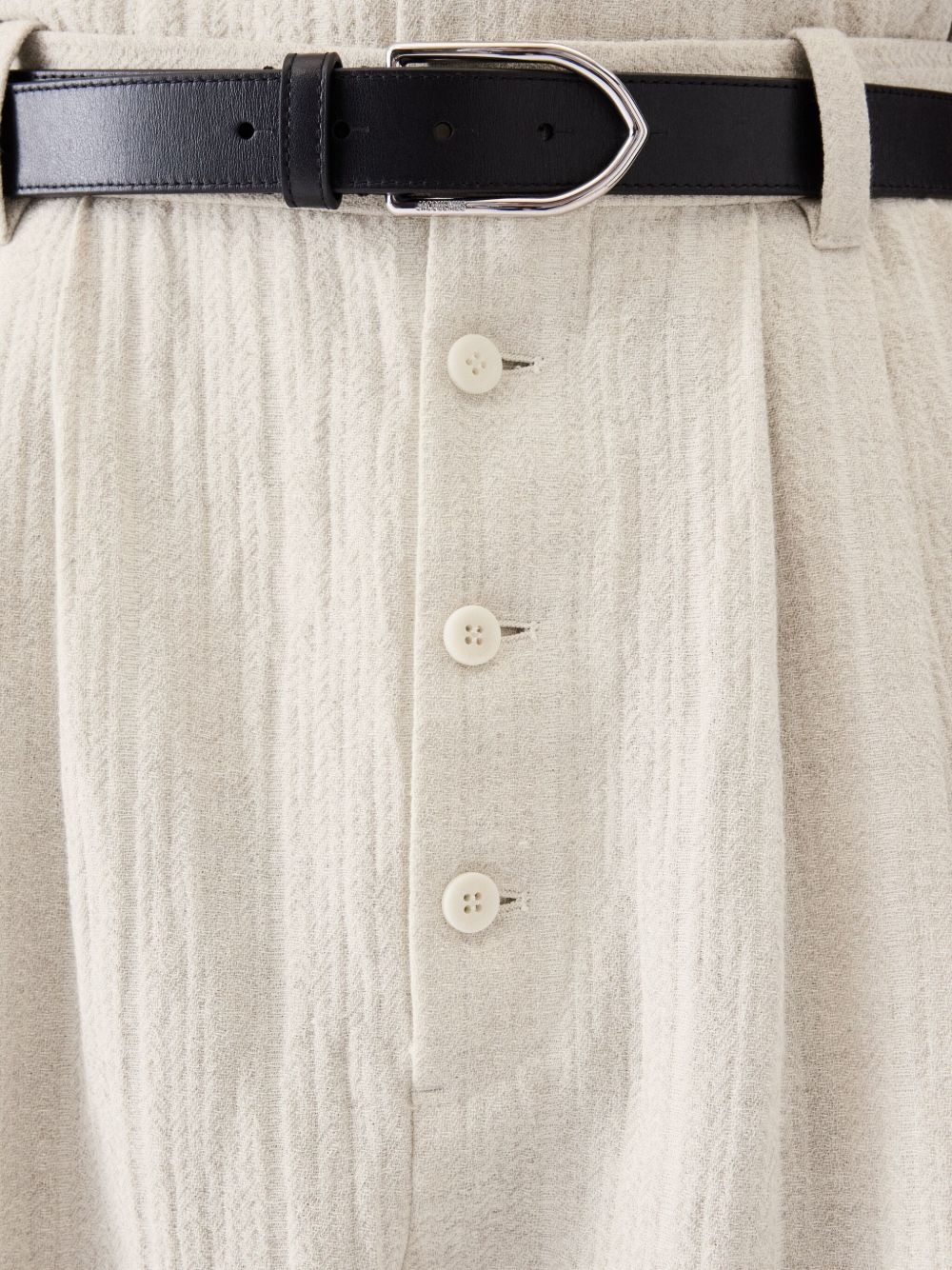 Le Fernando button-front pleated trousers - 5