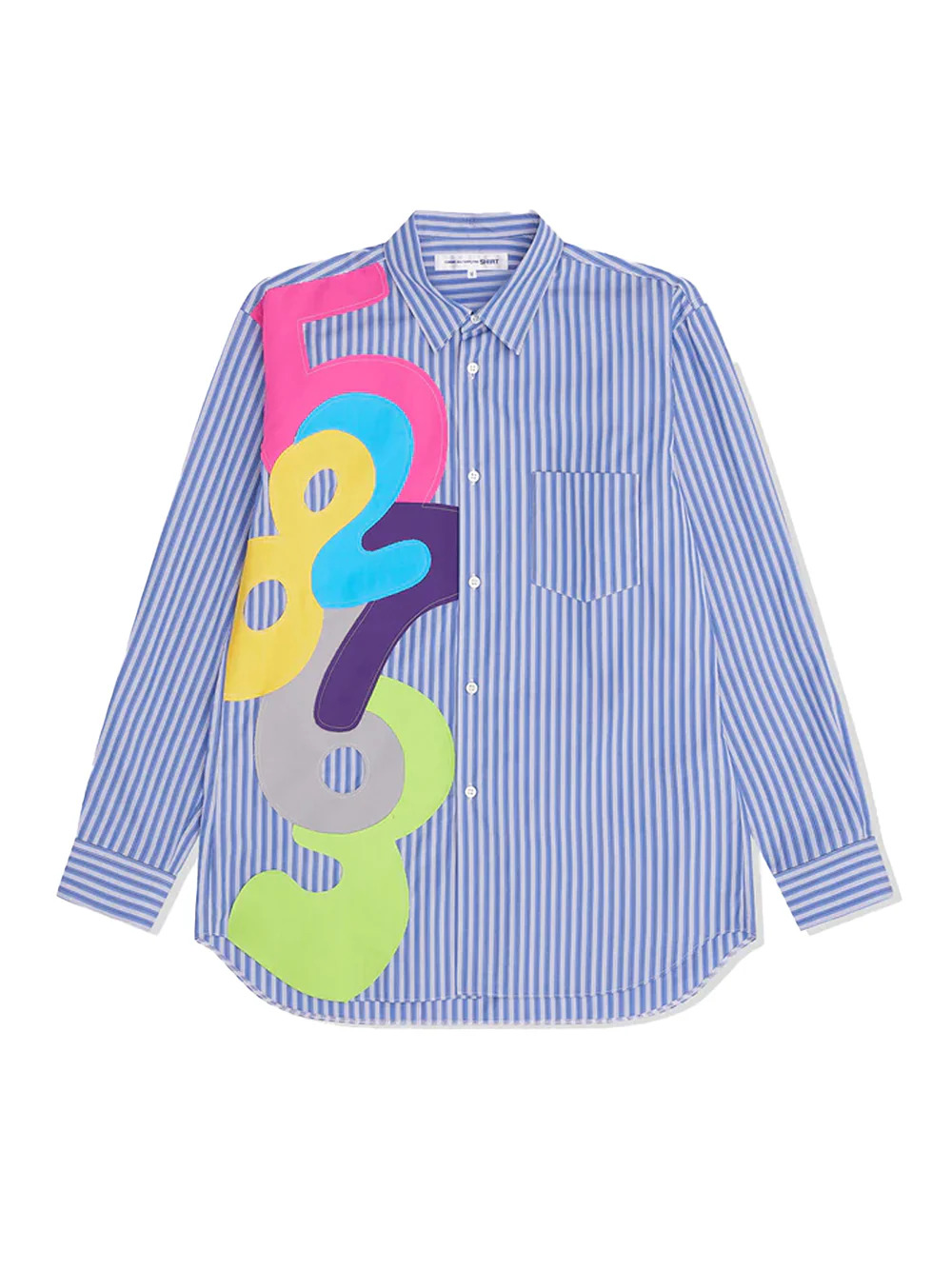 Yarn Dyed Cotton Stripe Poplin Shirt - 1