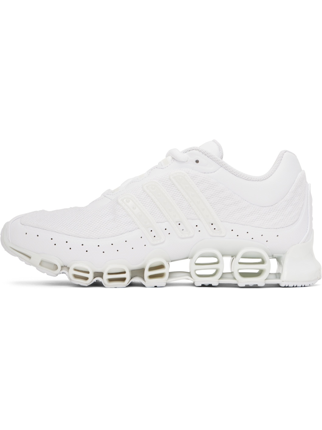 White Megaride Sneakers - 3