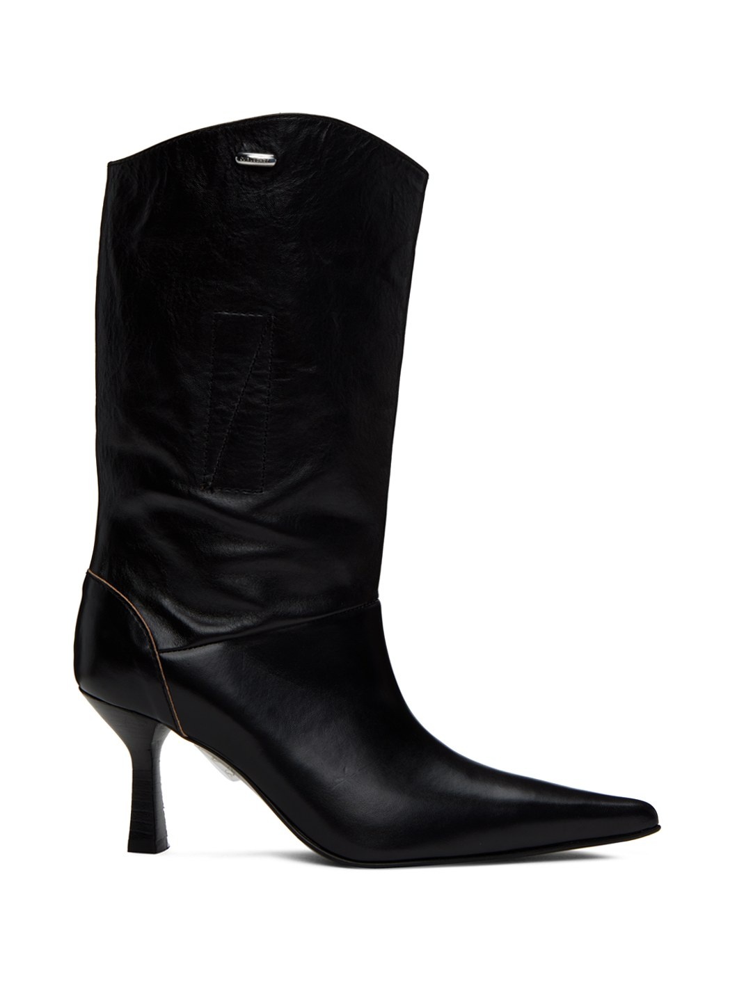 Black Envelope Boots - 1