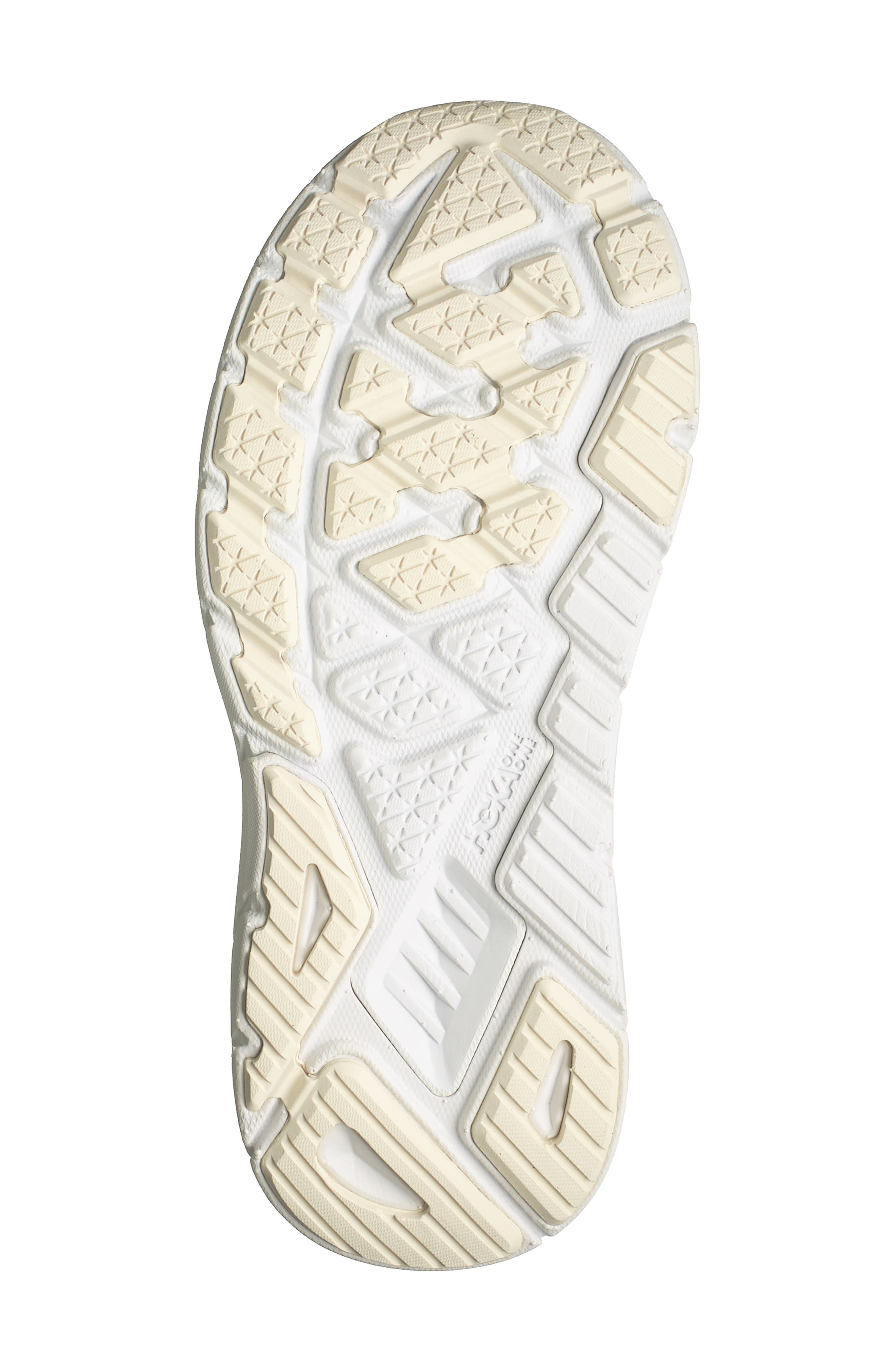 HOKA Arahi 7 Running Shoe in Blanc De Blanc /Rose Gold at Nordstrom - 6