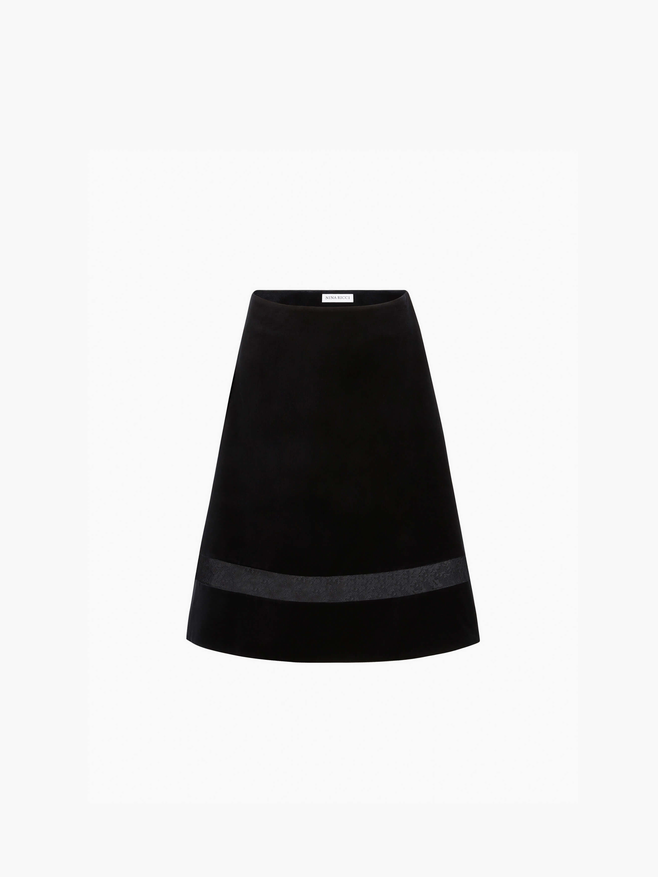 Midi Velvet Skirt - 5