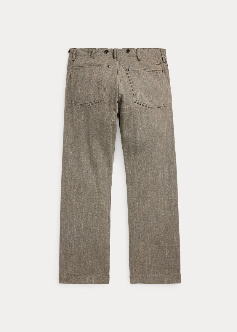 RRL by Ralph Lauren Distressed Herringbone Twill Field Pant outlook