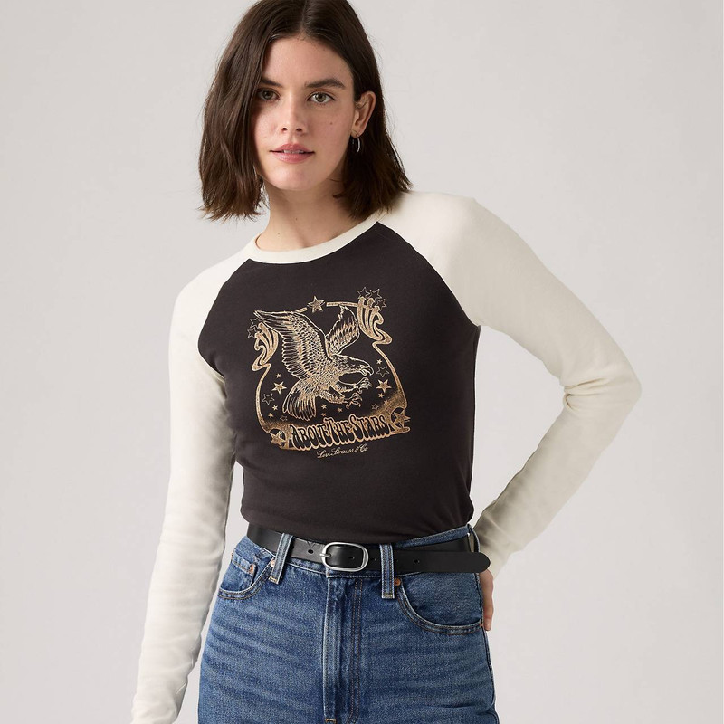 Levi's GRAPHIC ESSENTIAL RAGLAN LONG-SLEEVE T-SHIRT outlook