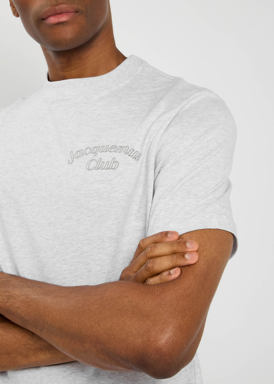 Jacquemus Le T-shirt Club Logo Cotton T-shirt - 5