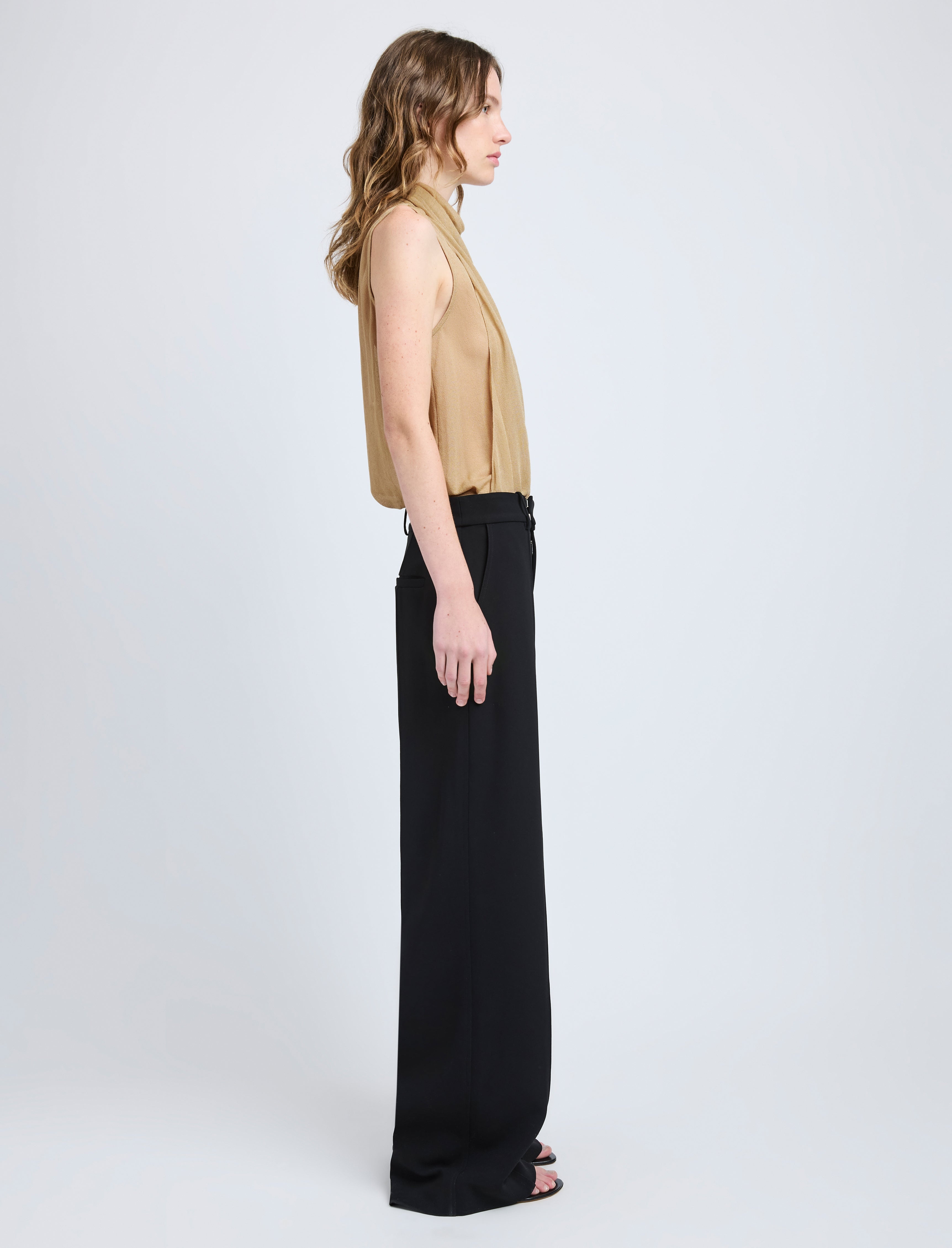 Sage Top in Crepe Jersey - 4