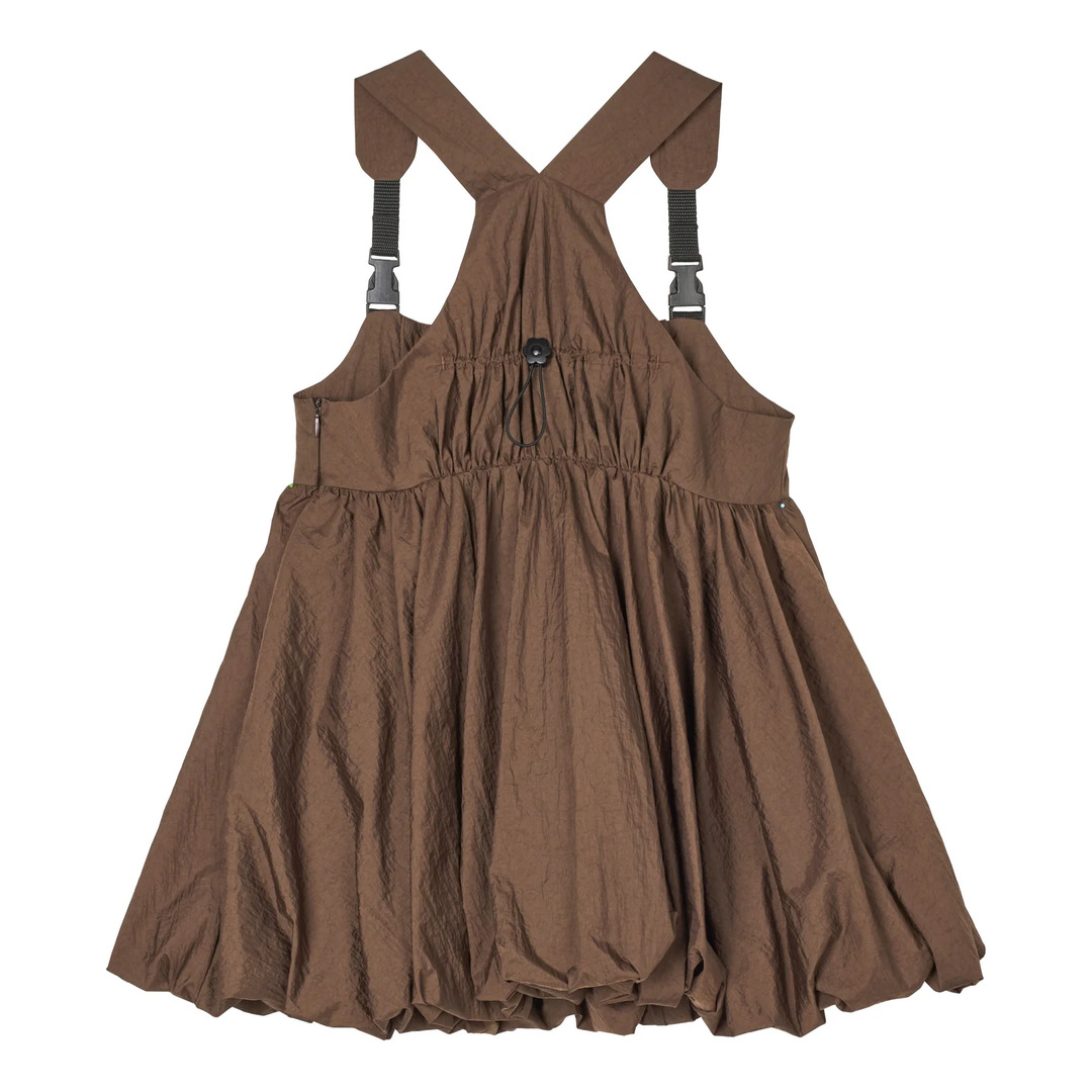 Balloon Peplum Bib Top - 2