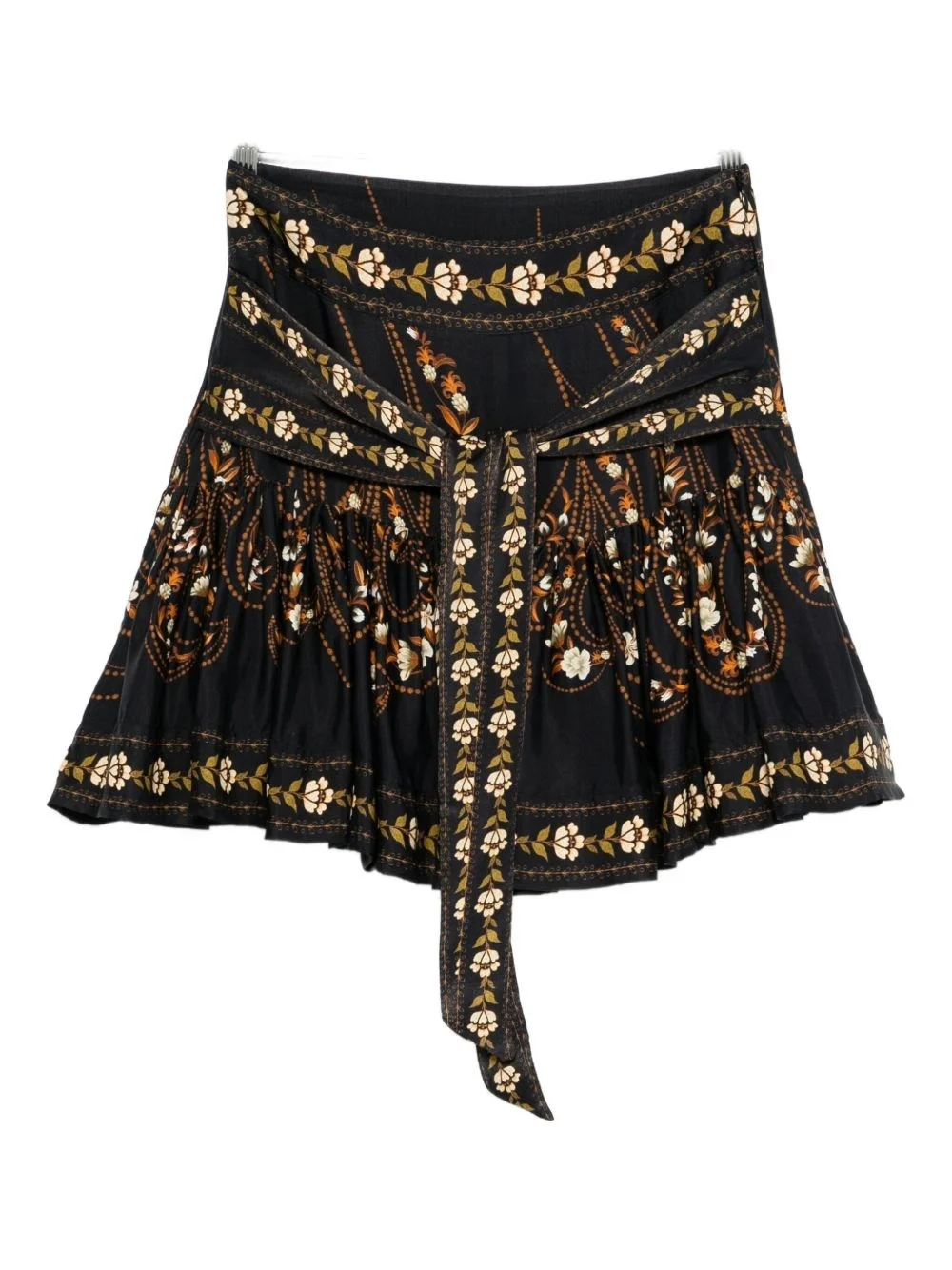 Printed viscose skirt - 1