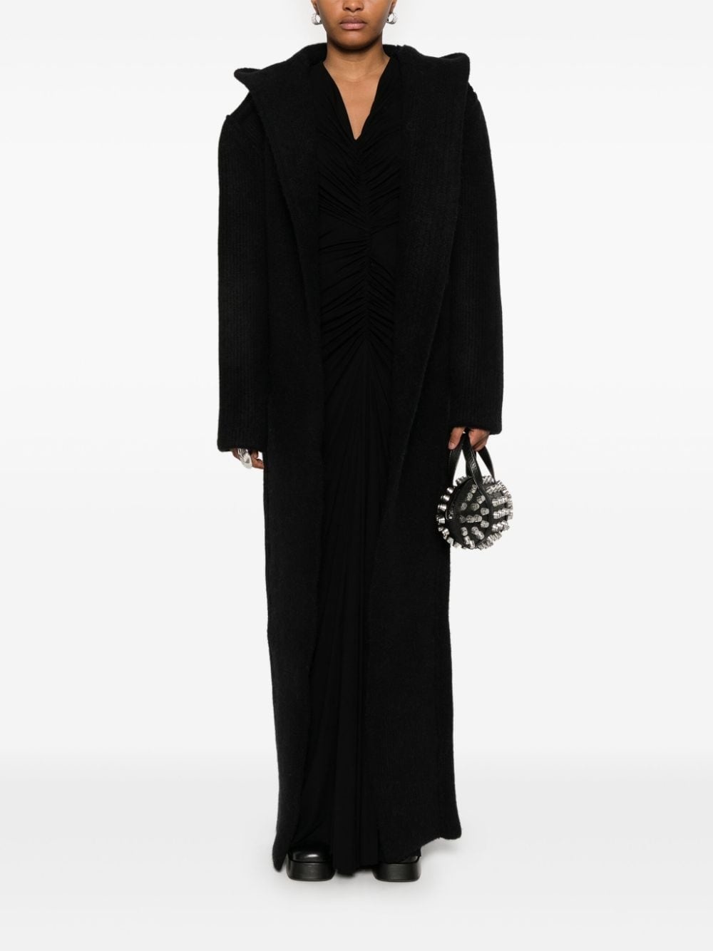 Robe hooded cardi-coat - 2