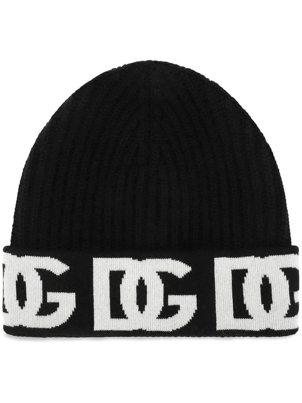 Jacquard Logo Beanie - 1