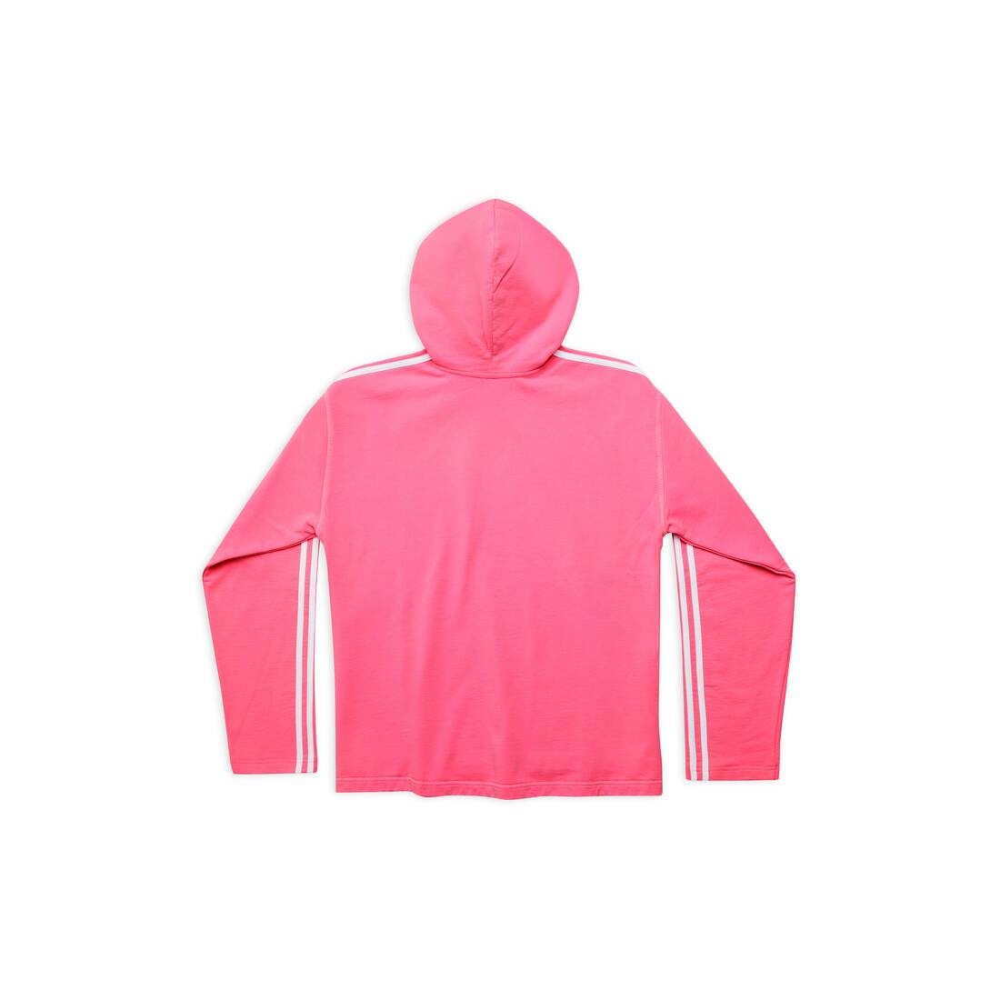 Women's Balenciaga / Adidas No Rib Hoodie Medium Fit  in Neon Pink - 2