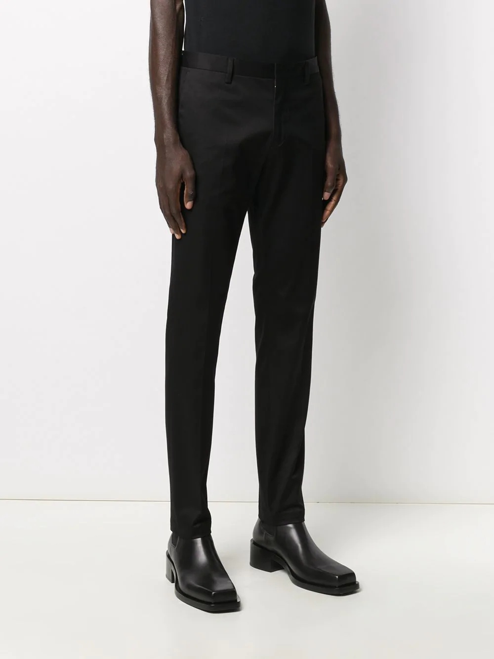 mid-rise tailored trousers - 3