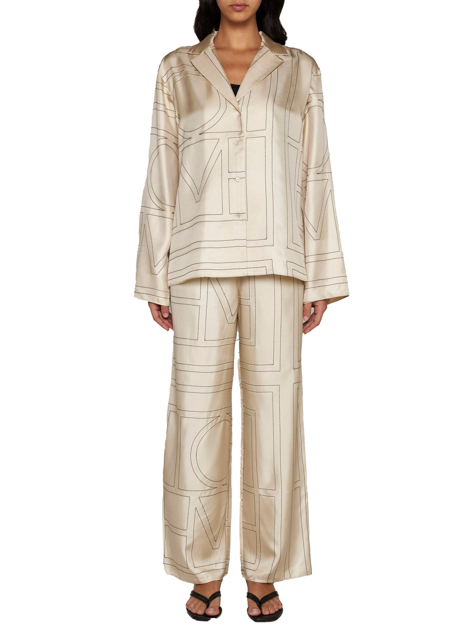 Monogran silk shirt - 2
