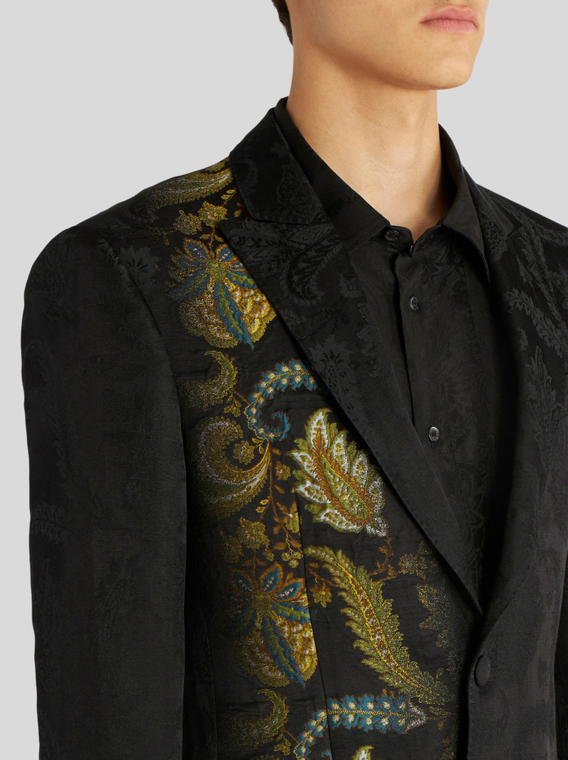 DOUBLE COLOUR PAISLEY JACQUARD JACKET 2