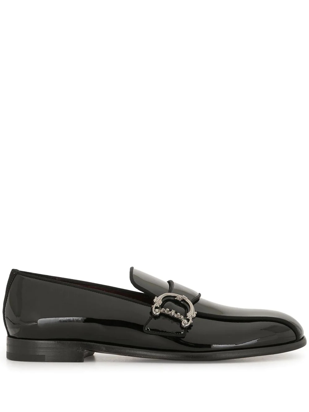 baroque DG logo loafers - 1