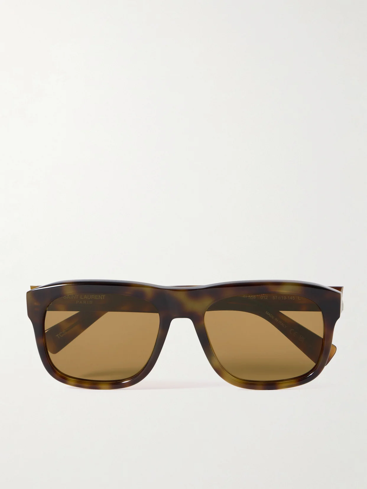 Square-frame Tortoiseshell Acetate Sunglasses - 1