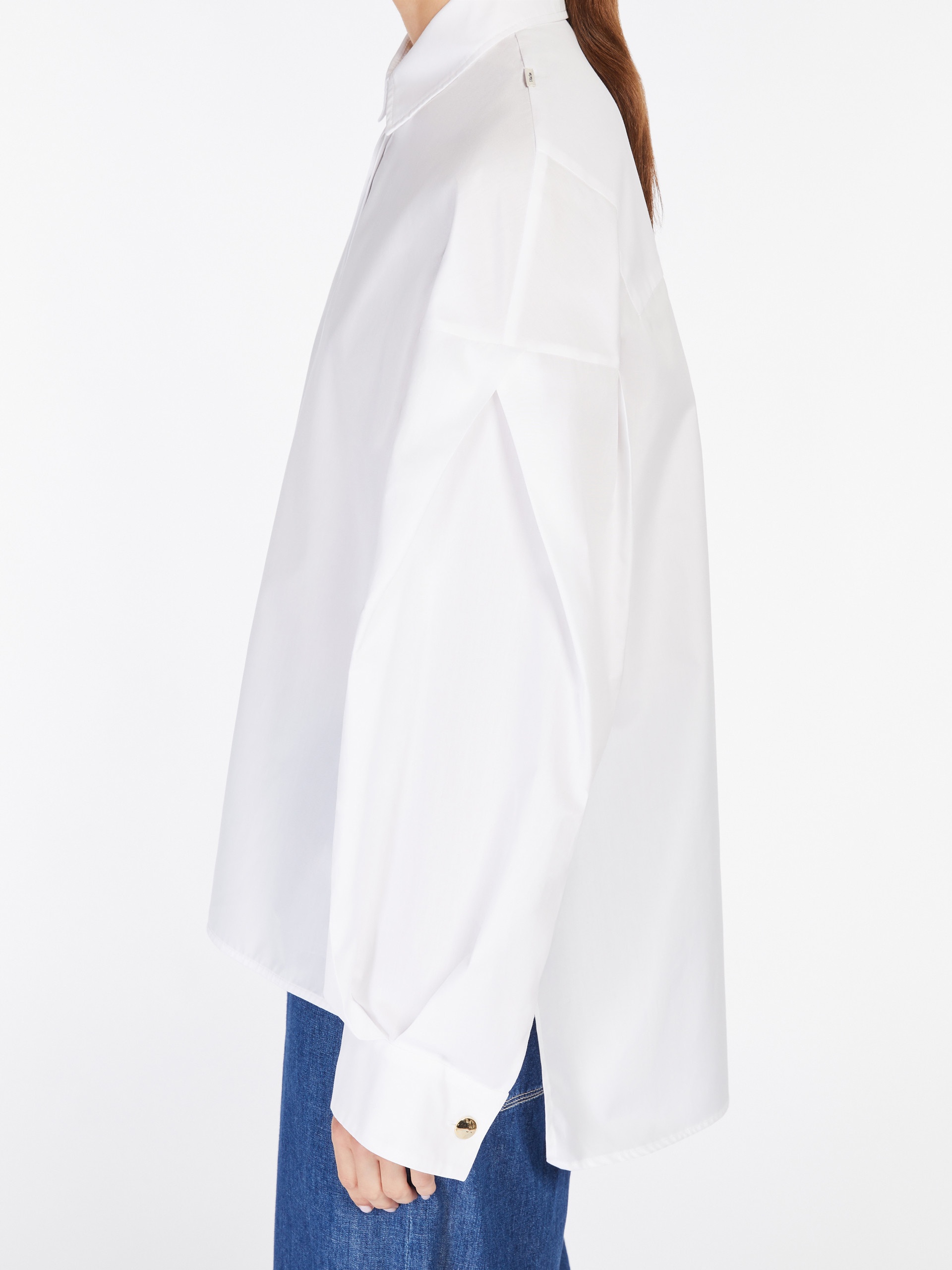 MARIKA Comfort-fit cotton poplin shirt - 5