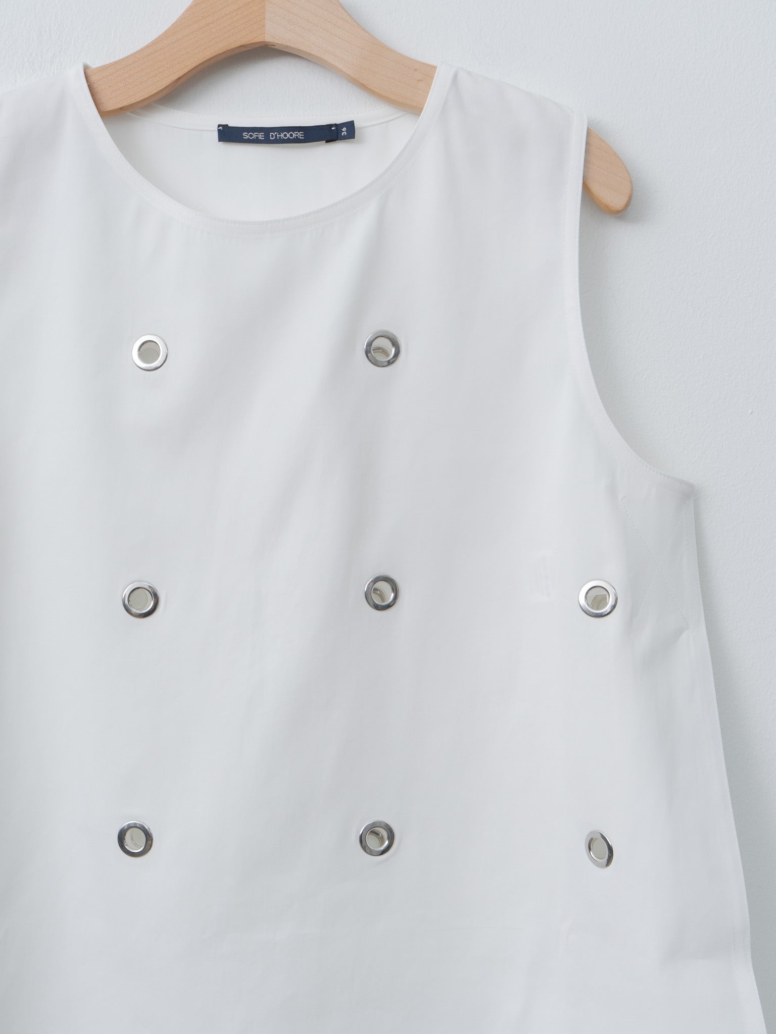 Brody Top EYELET - Off White - 5