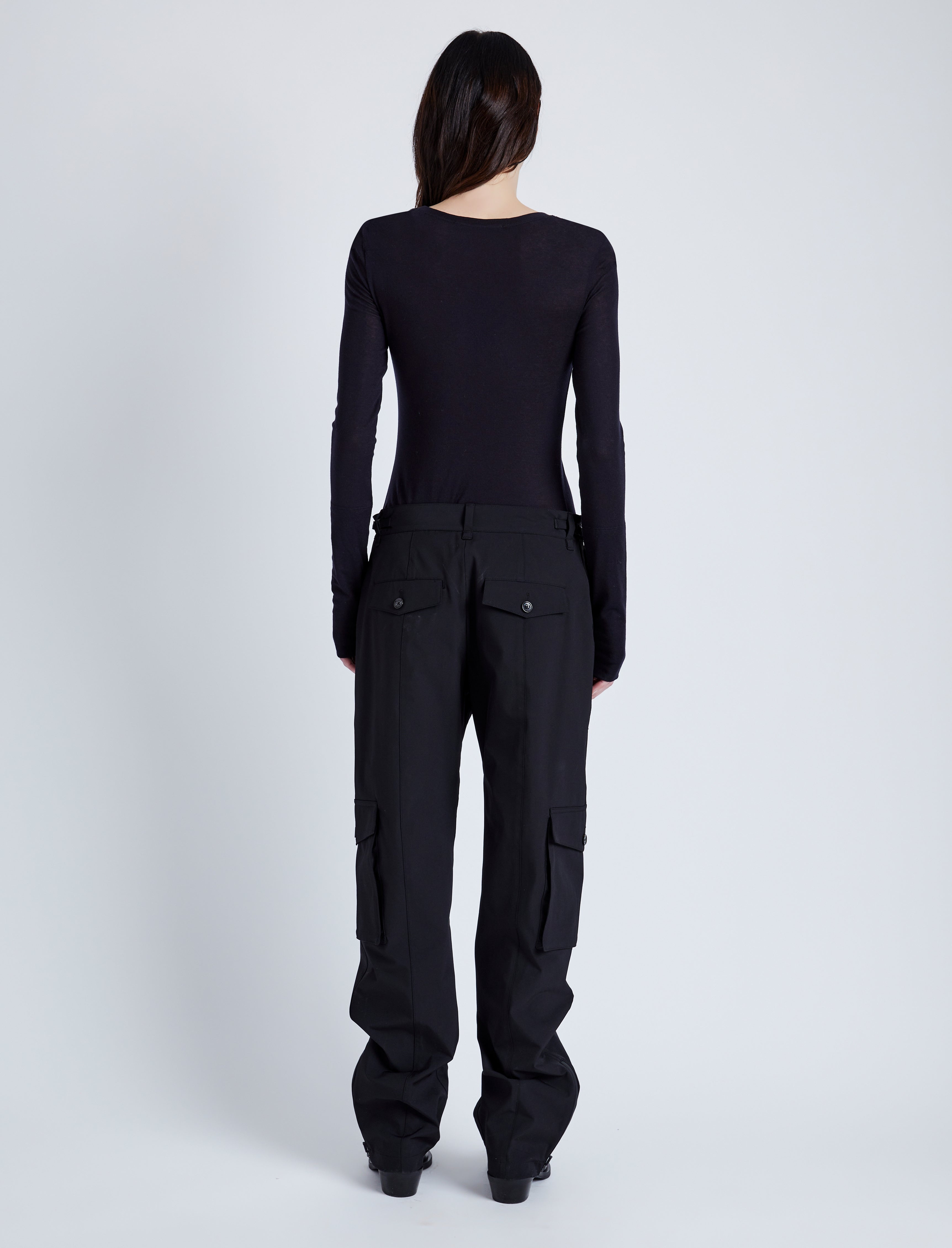 Kaiya Top in Sheer Slub Jersey - 5