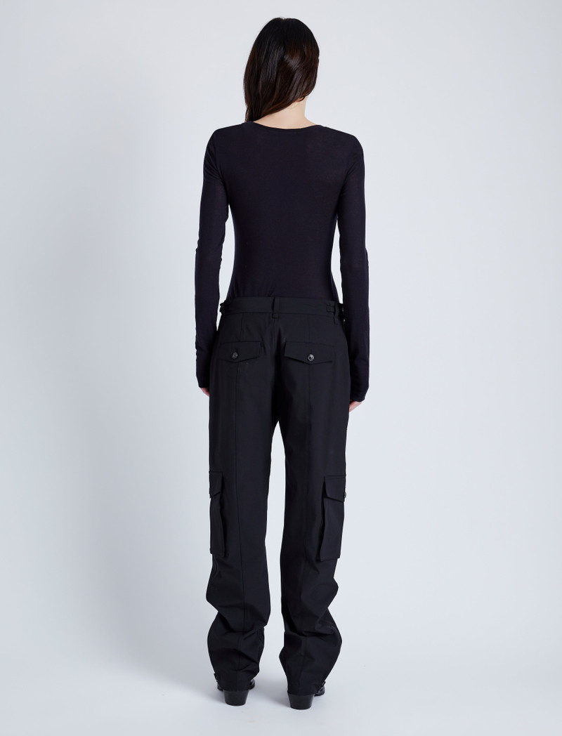 Kaiya Top in Sheer Slub Jersey 5