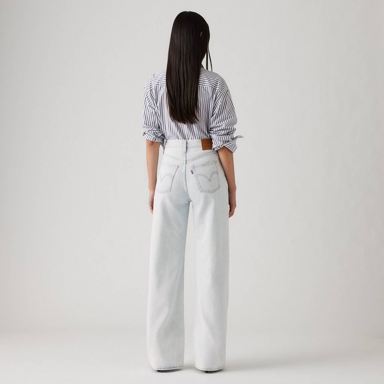 RIBCAGE WIDE LEG WOMEN'S JEANS - 5