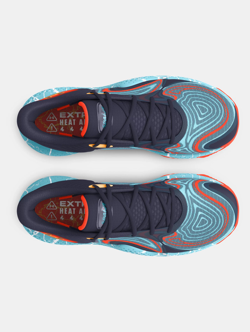 Unisex UA Spawn 6 Mid E24 Basketball Shoes 3