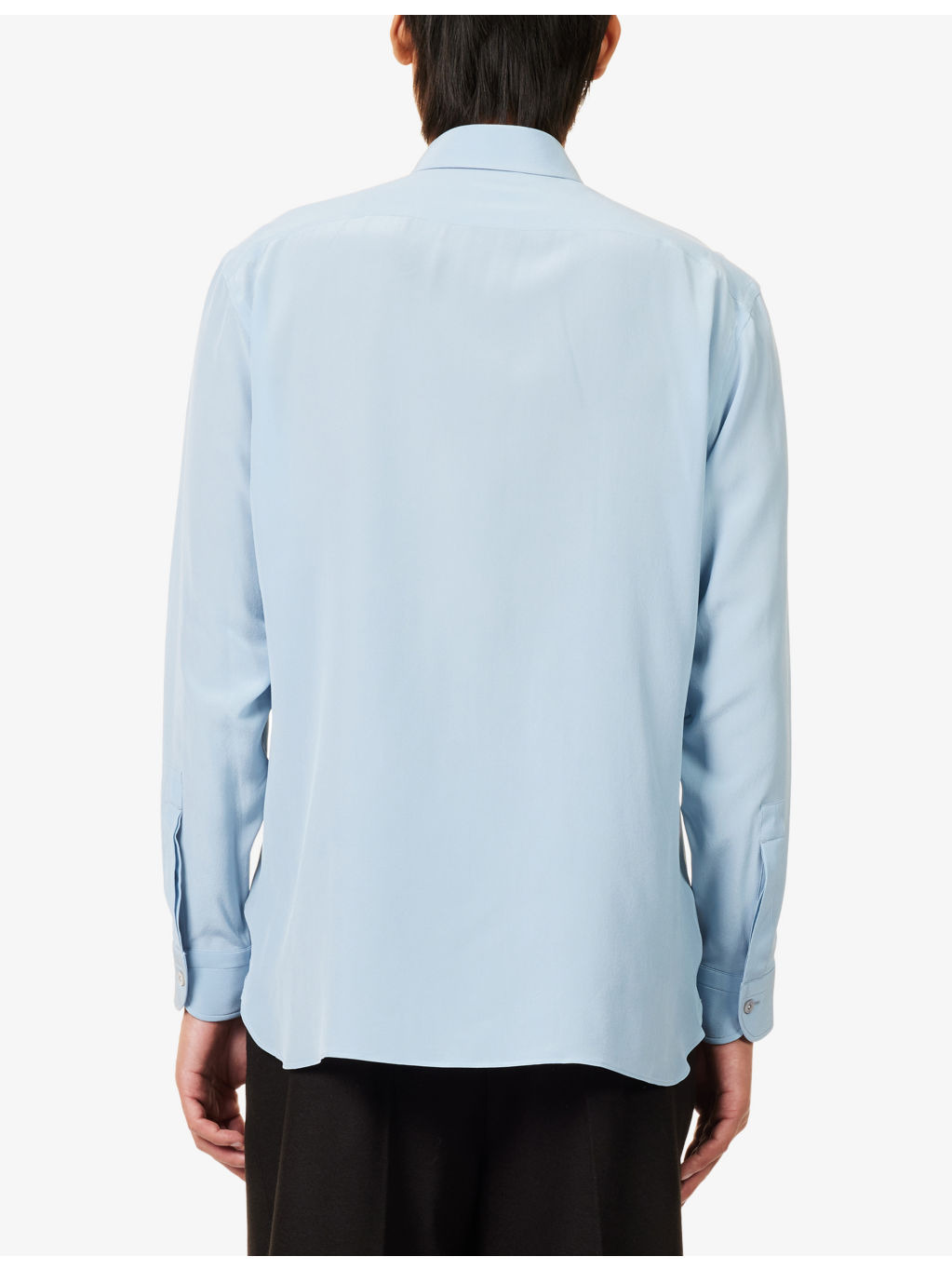 Fluid Loose-Fit Silk Shirt - 4