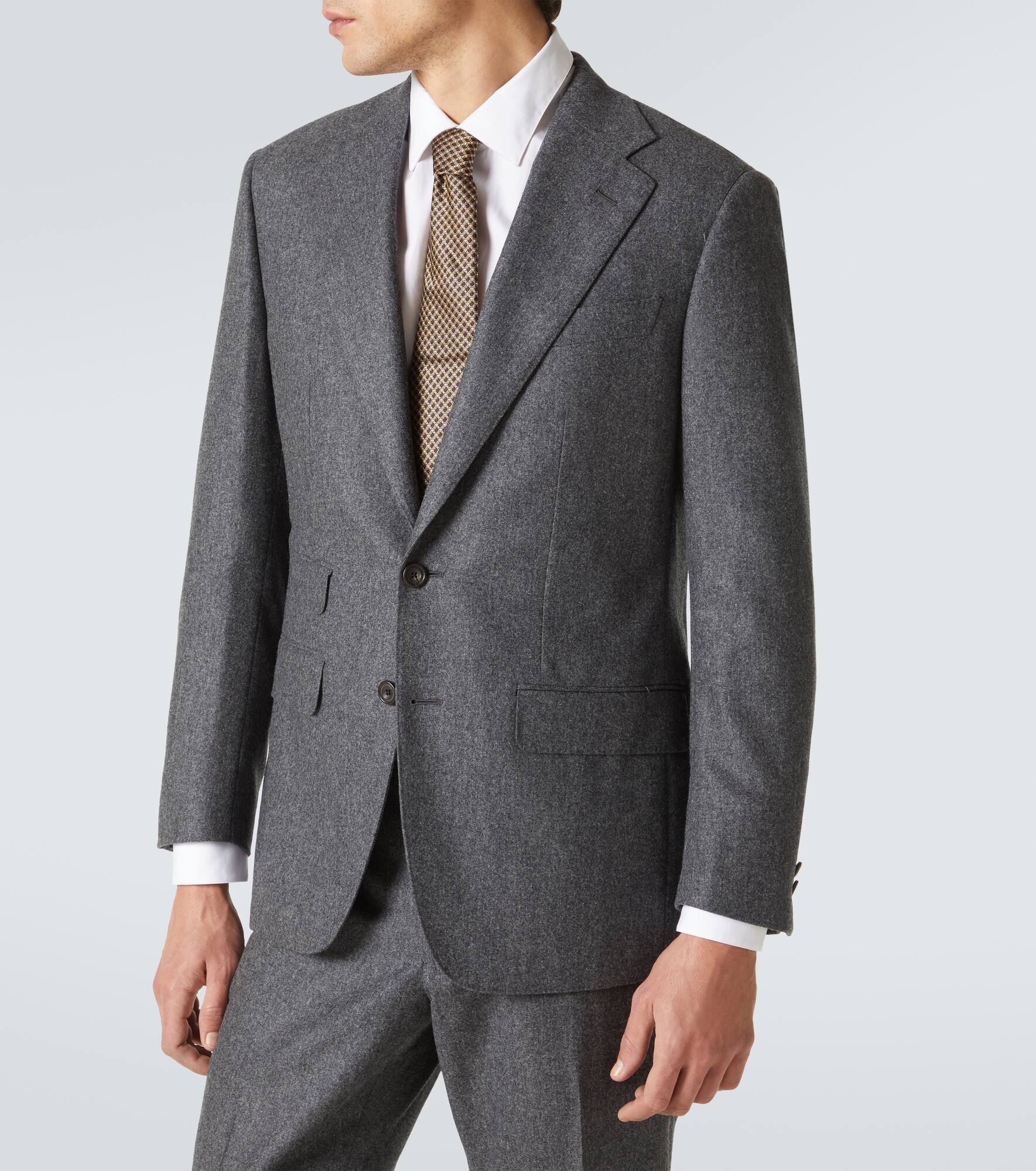 Wool flannel suit - 4