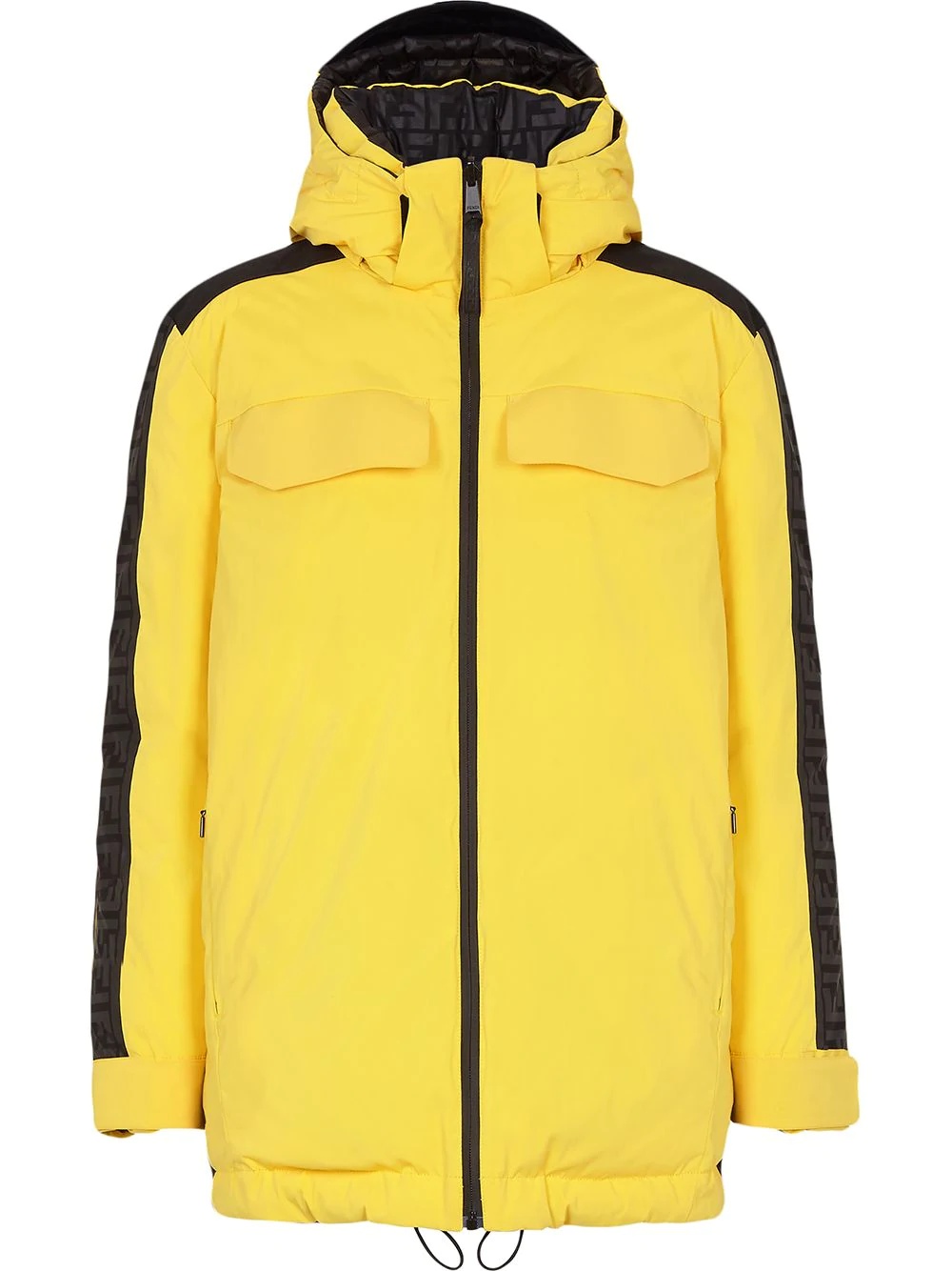 down-feather reversible ski jacket - 1