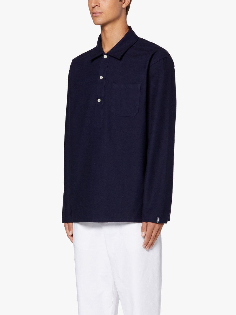 MILITARY NAVY COTTON SHIRT | GSM-201 3