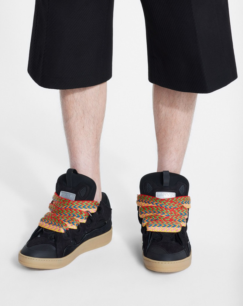 Lanvin LEATHER CURB MULE SNEAKERS outlook