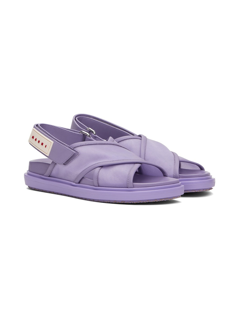 Purple Fussbett Sandals 4
