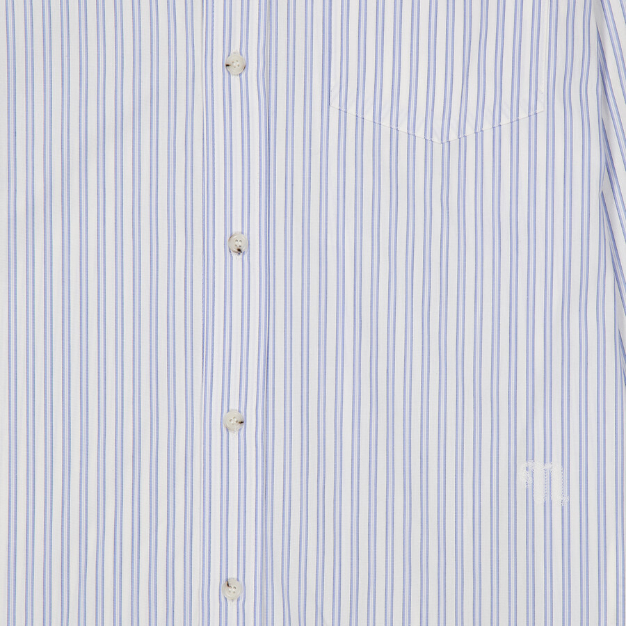 Nanushka Kaleb Cotton Long-Sleeve Striped Shirt - 7