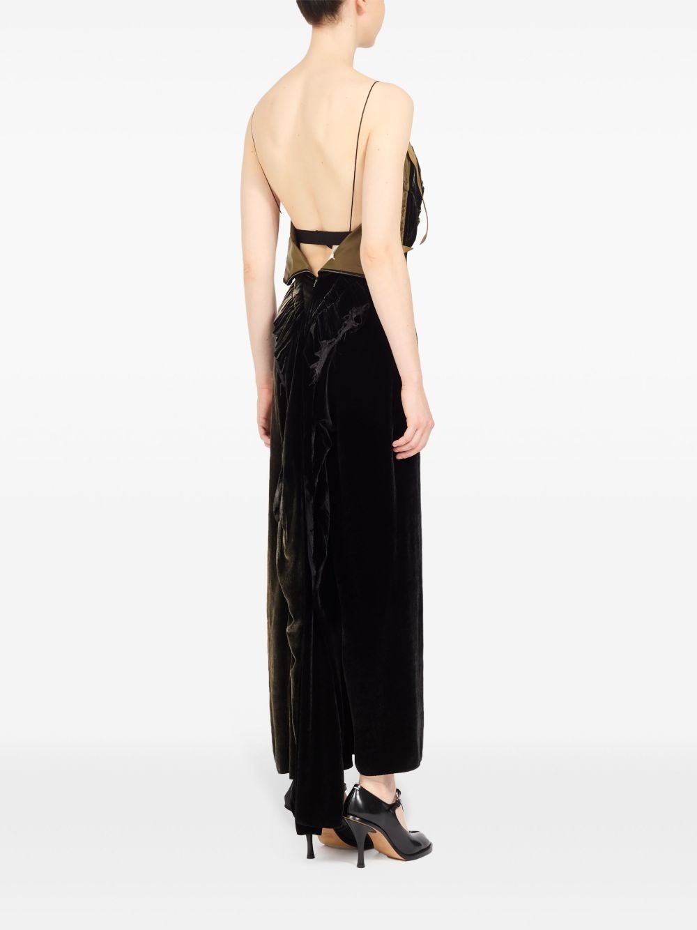 low-back maxi dress - 4
