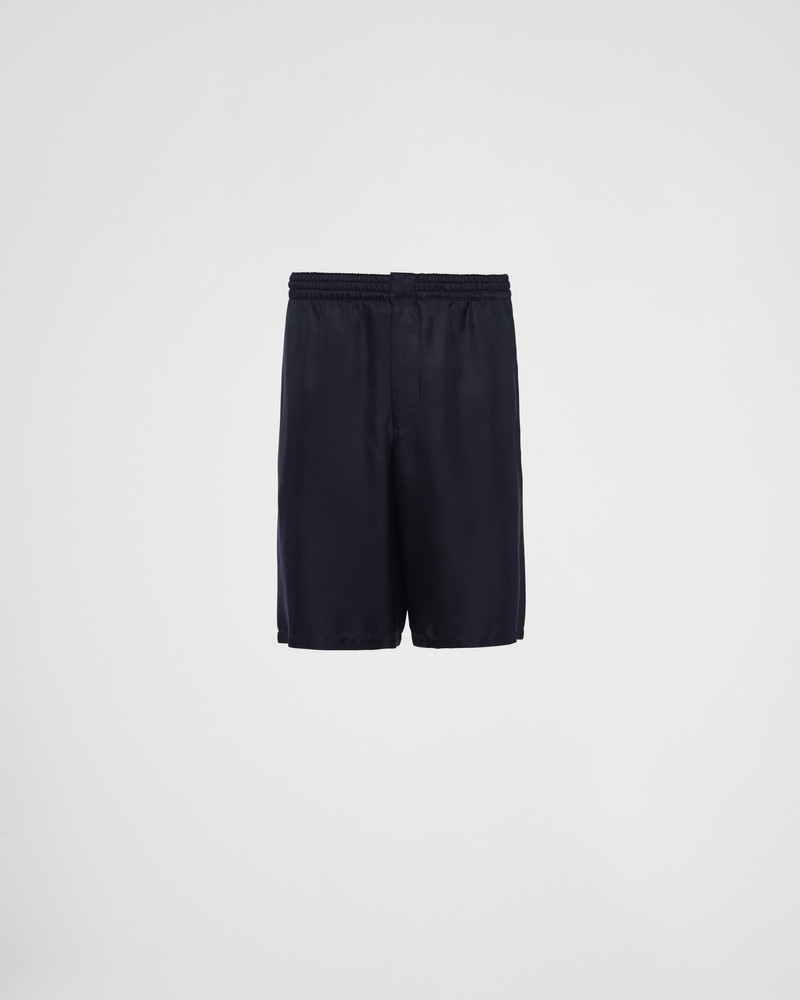 Silk Bermuda shorts 1