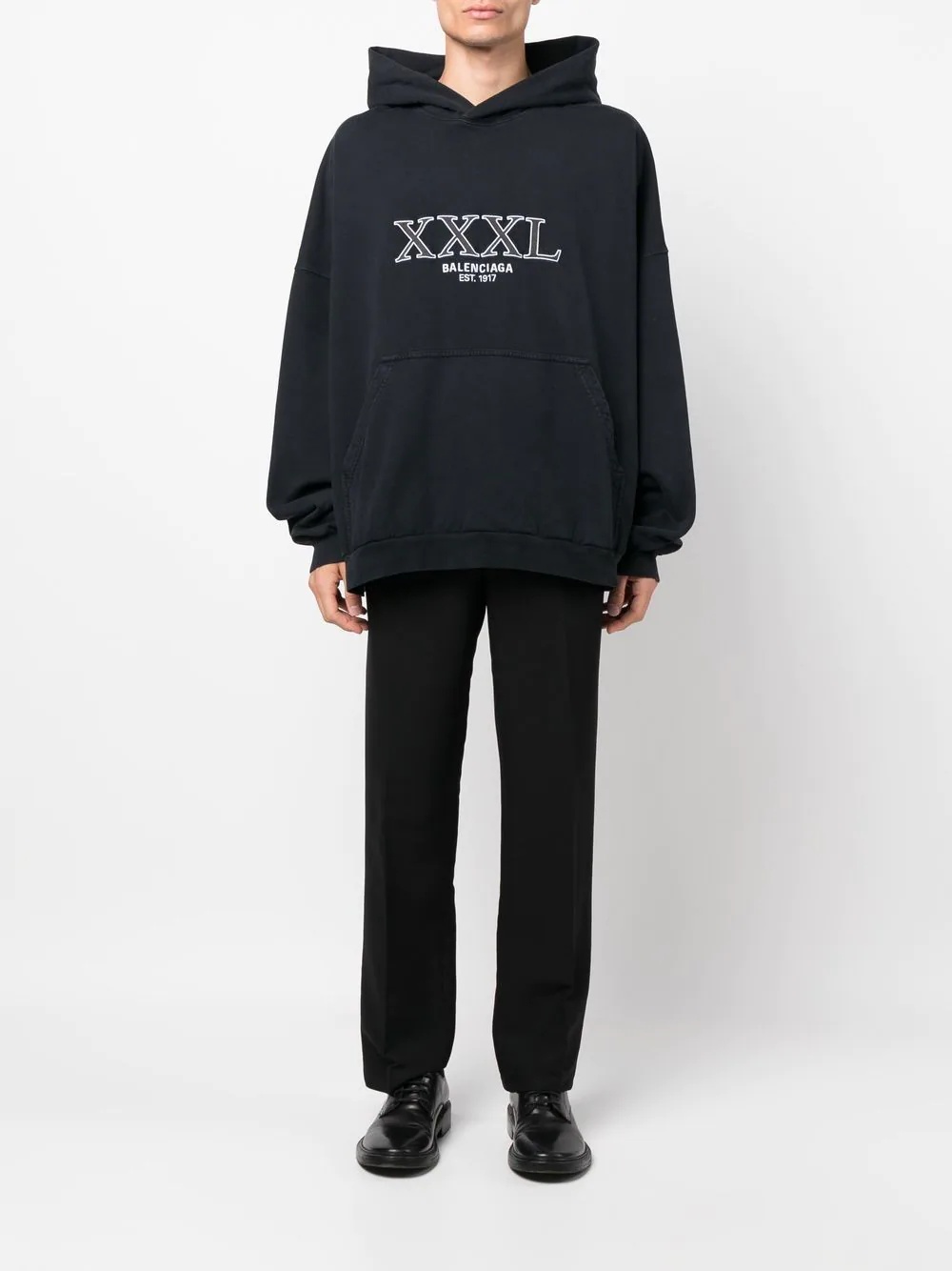 XXXL oversized cotton hoodie - 2