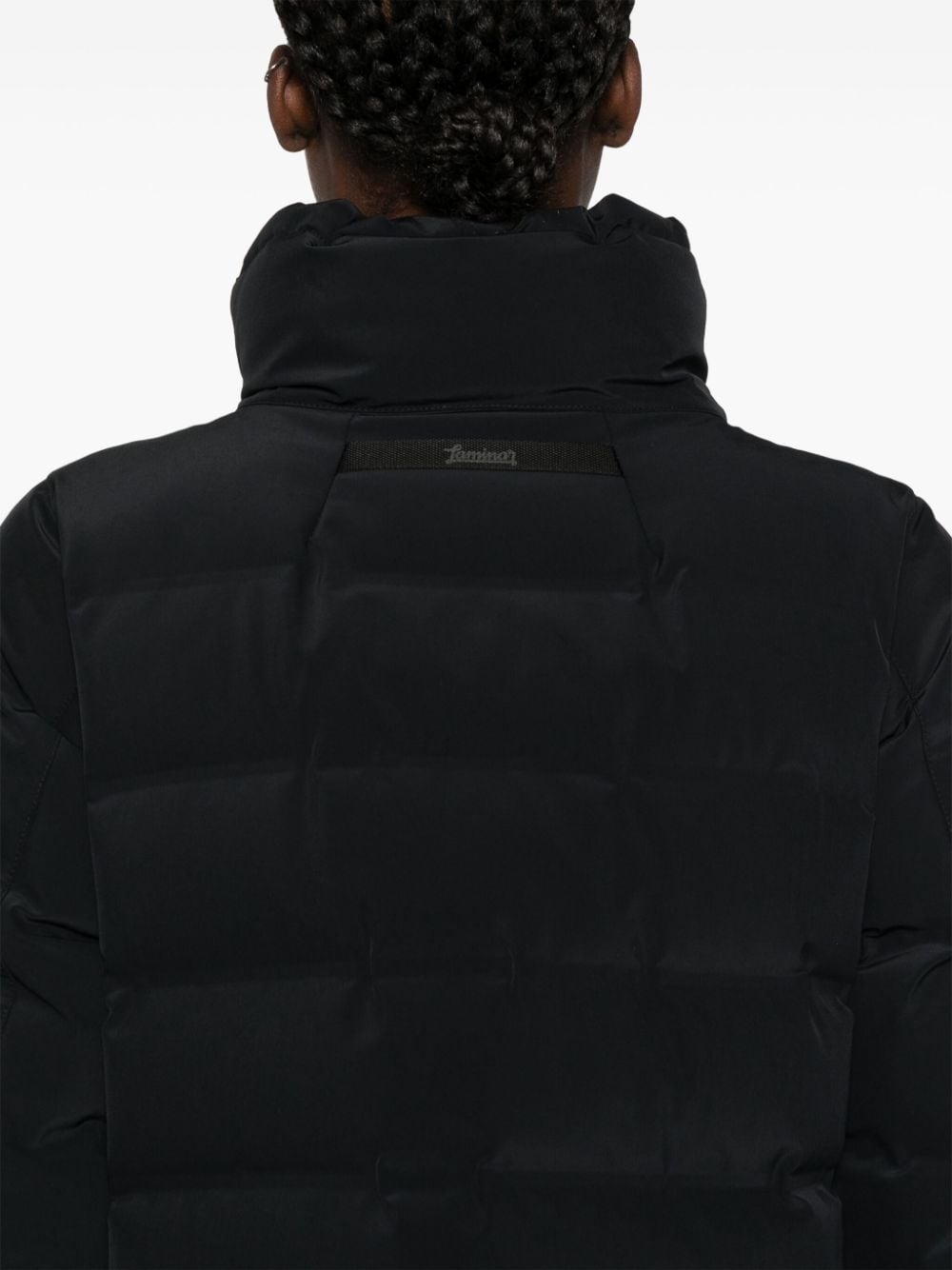 waterproof quilted puffer coat - 5