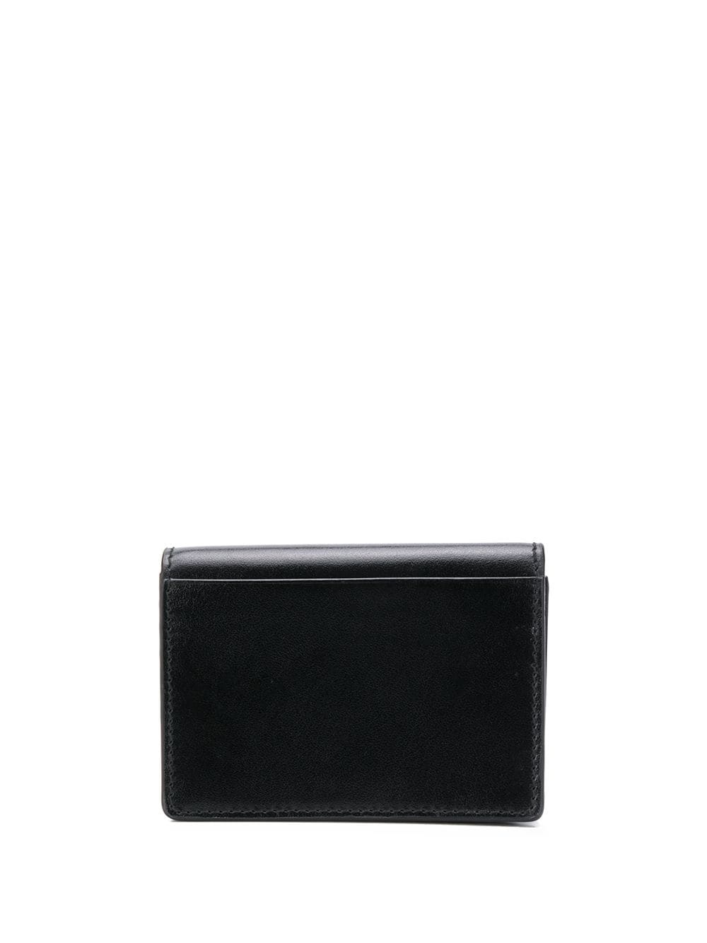 logo stamp compact wallet - 2