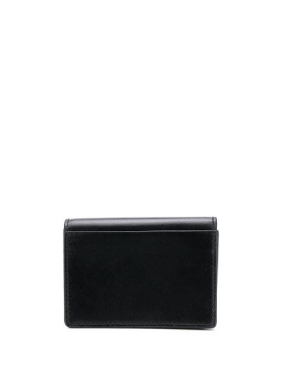 Alexander McQueen logo stamp compact wallet outlook