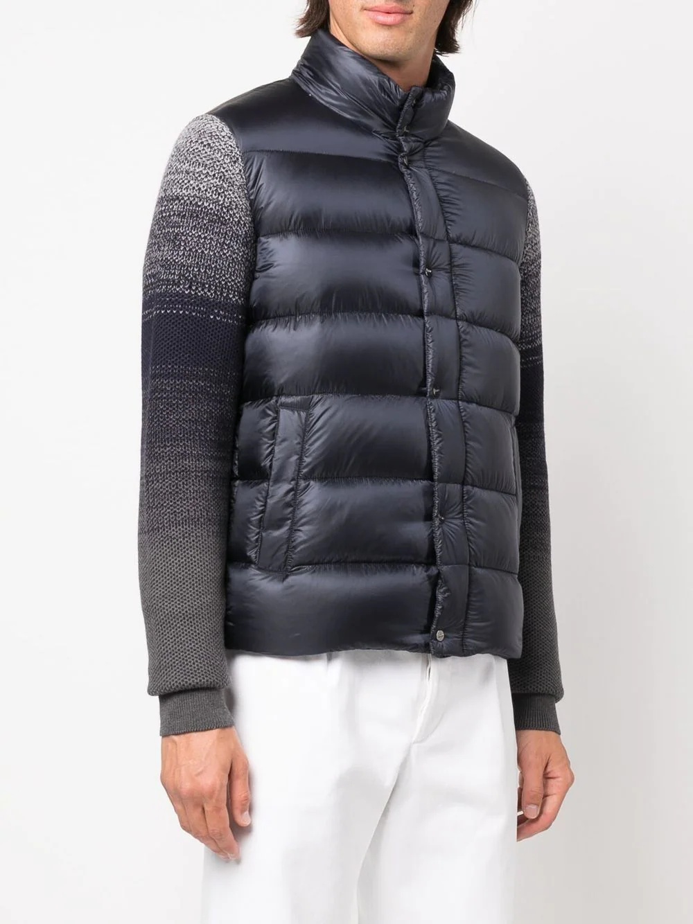 hybrid padded down jacket - 3